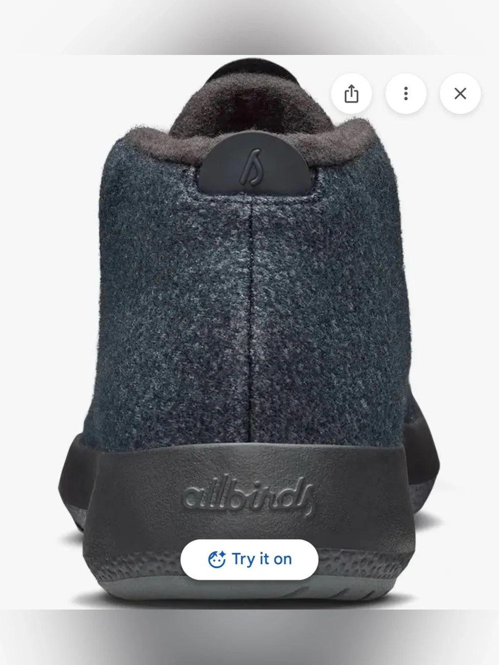 Allbirds Wool Runner-Up Mizzle 2 in Natural Black